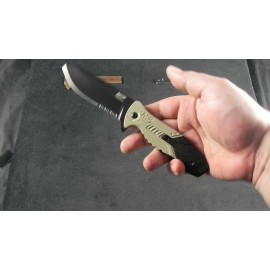 Cuchillo Tactico Smith & Wesson M&p Full Tang Tanto Fixed